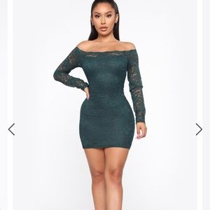 Green Lace Dress